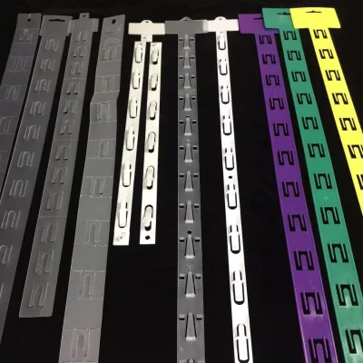 Customized Shop Selling PP Plastic Hang Strip