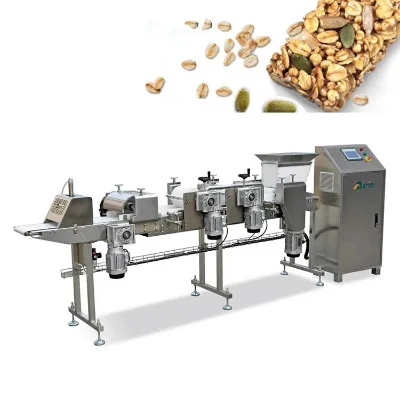 70-90pcs/min Granola Bar Cereal Bar Making Machine Small Energy Bar Forming Machine Small Floor Space Low Investment
