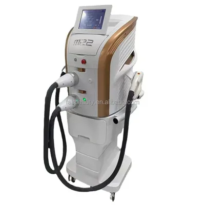 Factory Price 2 in 1 Hair Reduction & Pigment Removal Beauty Device for Skin Rejuvenation Tattoo Removal