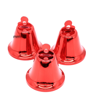 Large 48mm Red Christmas Jingle Bells for Holiday Decorations