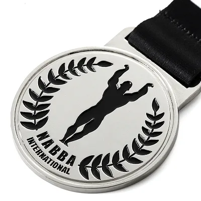 Factory Custom Quality Zinc Alloy Die Cast logo Legendary Star Sport Soft Enamel Shining Silver Creative Medal