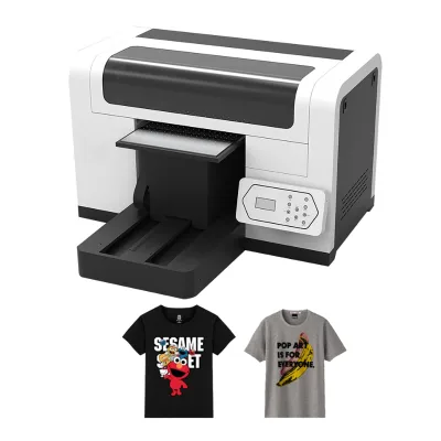 Color Vibrant User Friendly High Speed UV LED DTG Printer | Xp600 I3200 A3/A2 Automatic T-Shirt Direct Garment Printing Machine