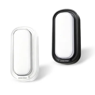 AKKO STAR 20W White/black Oval Moisture-proof Lamp 6500k/4000k/3000k