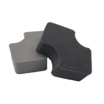 Highly Absorbent Large Soft Black Mesh Cleaning Sponge Car Wash Friendly