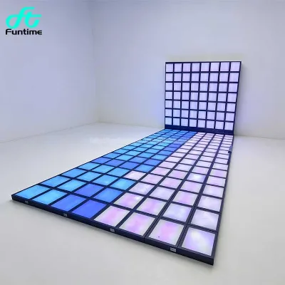 LED Dance Grid Floor Is Lava Laser Game Activate 30x30 cm Led Floor Game Screen Interactive Light Grid Active Games