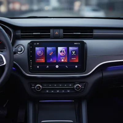 Ips HD 10.1" Android Universal External Headrest Display MP5 Car Rear Entertainment System Player Dashboard Stereo CD Player