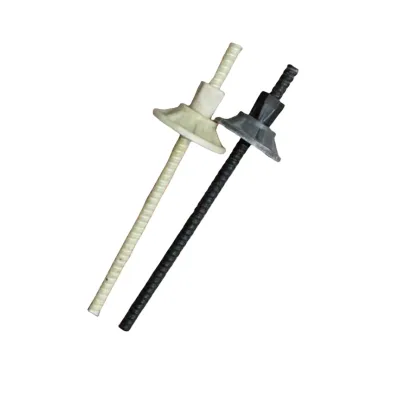 High Quality Customized Color Fiberglass Rockbolt FRP Rockbolt with Thread Applying for Nut and Plate