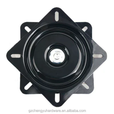 CY-758 Modern Square Iron Turntable for Sofa Chair Base Universal Thickened Bearing Furniture Full Bead Made High Quality Steel