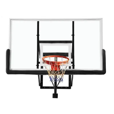 Hot Sale Mounted Basketball Stands Black Color Iron Basketball Hoop