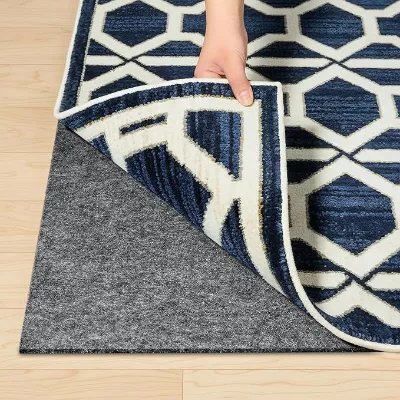 Polyester Eco-Friendly Modern Non- Rug Pads Cushioned Gripper Pads for All Floors Keeps Rugs Secure