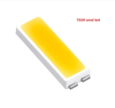 New Products 0.2w 0.3w 0.5w 0.75w Smd 7020 Led Chip White Color for Backlight