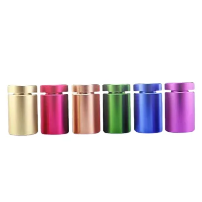 Manufacturer Wholesale Aluminum Alloy Anodized Finish Fully Threaded Advertising Nails Combination Screws Acrylic Picture Frame