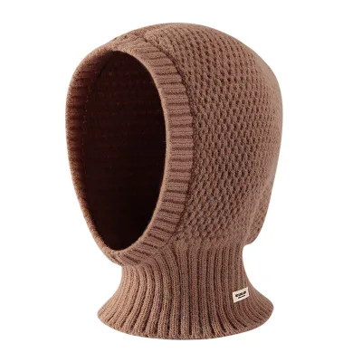 WDD527 Pineapple Pattern Winter Antarctic Fleece Knitted Hat Female Full Wrap Warm Pullover Hats Outdoor Cold Protection Caps