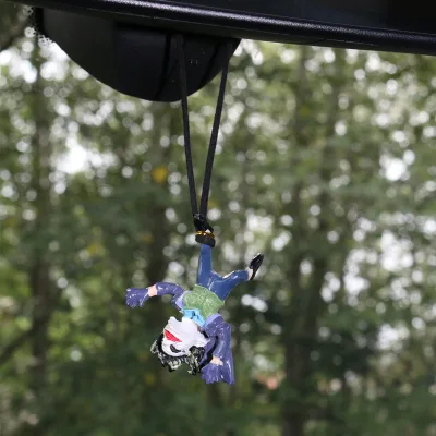 Creative Clown Car Pendant Rearview Mirror Decoration for Cars Unique Car Gifts