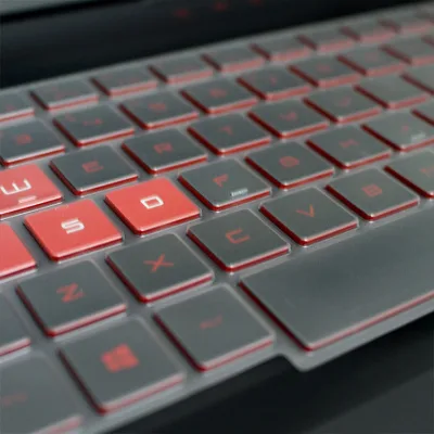 Waterproof Dustproof U Nltra-thin Clear TPU Skin Keyboard Cover Protector for HP Shadow Elf3 15-CE001TX