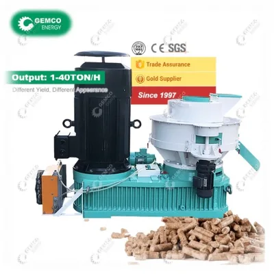 Multifunctional Automatic Durable Large Efb Ring Die Industrial Biomass Pellet Machine,Agricultural Waste,Rice Husk,Bagasse