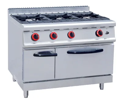 Restaurant & Kitchen Use High Quality  Commerical Gas Range Stove