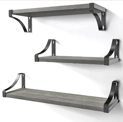 Factory Stock Wooden Wall Floating Shelves