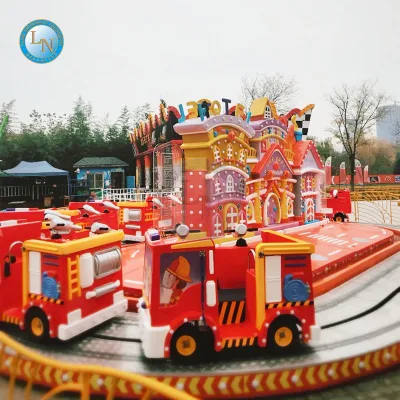 High Quality Kids Attractions Shopping Mall Outdoor Electric Amusement Equipment Brave Fire Brigade Children Games for Sale