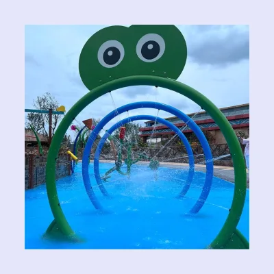 Top Quality Amusement Park Equipment Rainbow Water Spray Circle Equipment for Sale