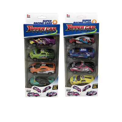 Hot Sale Kids Pull Back Diecast Model Cars  Bounce Toy Car for Boy