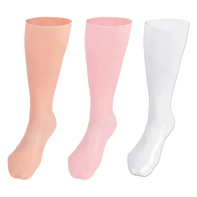Anti Silicone Moisturizing Socks for Women Men Foot Spa Gel Silicone Socks for Repairing Dry Feet Foot Inserts Protector