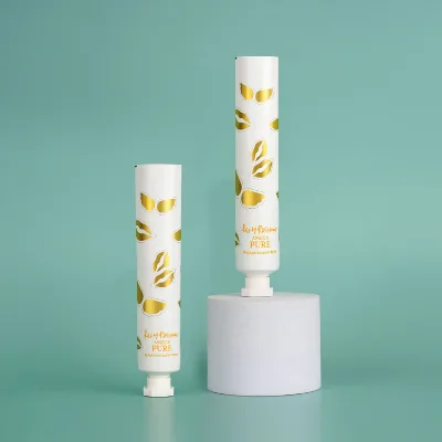 60ml Five Layer ABL PBL White Hot Stamping Pe Aluminum Plastic Toothpaste Tube Packaging Aluminum Plastic Composite Cream Tube
