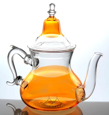 Wholesale Price Tea Ware Glass Teapot Moroccan Tea Pot Heat Resistant Glass Tea Pot