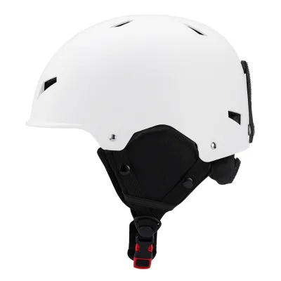 Men and Women's Dual Sport Ski and Snowboarding Helmet Winter Warm One-Piece Molded Sports Gear