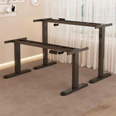 Hot Sale Electric Height Adjustable Standing Desk Frame Manufacturer's Electric Sit Standing Office Desk