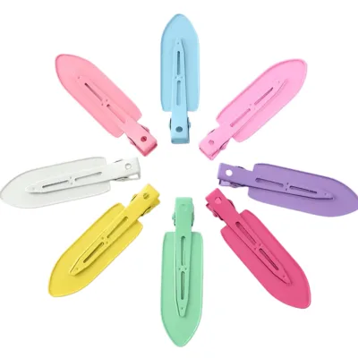 2026Unique Features Candy Color Hair Clip French Hair Pins Creaseless Hair Clips