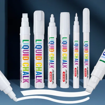 Unlimited Creation Durable Blackboard Pen Dry Erase White Liquid Chalk Marker Pen Drawing
