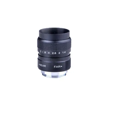 1/2" 25mm F1.4 C Mount HFOV 12.1 Machine Vision Cctv Lens 25mm C