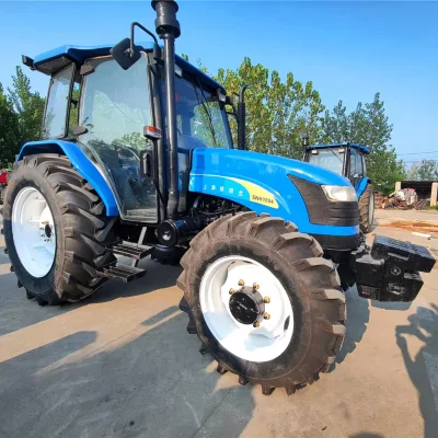Shanghai New Holland Used Tractor 100hp Model SNH1004 Cheap Price Second Hand Tractor From Linyi China