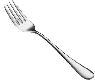 Stainless Steel Sustainable Silver-Plated Modern Simplicity Western-Style Fork Set Long Handle Mirror Polish Food Pasta Dessert