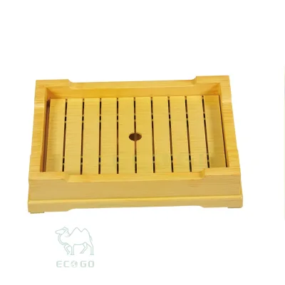 Natural Bamboo Sushi Plate Durable Serving Board for Food Display