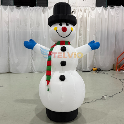 Giant Inflatable Christmas Snowman Inflatable Snowman for Christmas Outdoor Decoration