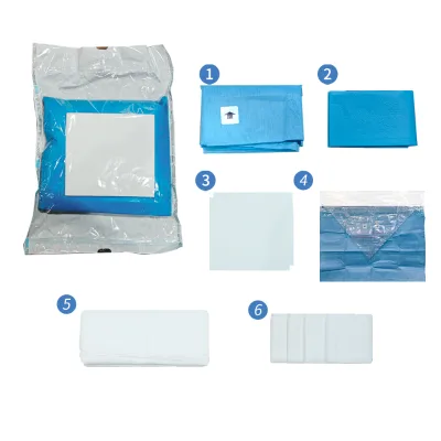 Upper and Lower Limb Surgical Bag with Safety Medical Belt Wound Dressing Kit Surgical Gown-Medical Consumables