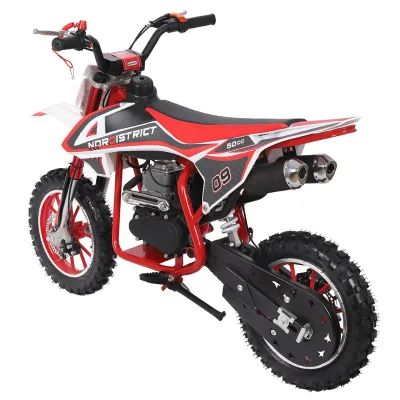 K09 Children's Pocket Bike 2 Stroke 50CC Mini Motorcycle Dirt Bike Gasoline Off-Road Vehicle