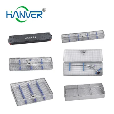 Medical Instruments Sterilizing Box Endoscope Laparoscope Aluminum Alloy