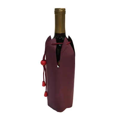 Insulated Portable Wine Bottle Condensation Bag: Perfect for Travel, Beach, or Backyard Gatherings. Keeps Bottles Cold