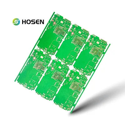 Flexible Customization Expert 10-Layer 2-Level Multilayer HDI PCB Manufacturer for Consumer Electronics PCBA Assembly ENIG