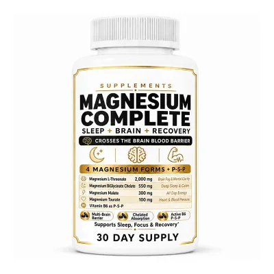 Tk amazon Hot Selling Magnesium Capsules Support Health 60 Capsules