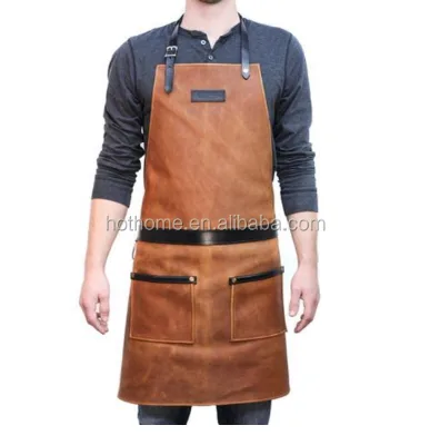Hairdressing Apron - Unisex  With Pockets - Black Aprons Catering - Hairdressers Apron - Waterproof Barber