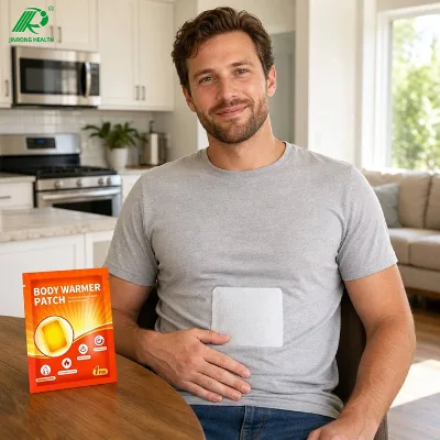 Wholesale Self Heating Disposable Adhesive Skin Friendly Long Lasting MSDS Certified Winter Shoulder Neck Heat Pads