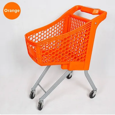 Yiwu Hotter Euro Style Shopping Cart for Supermarket Shop Plastic Shopping Trolley/cart