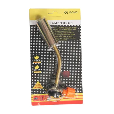 Outdoor Camping Portable Gas Torch Camping Butane Gas Burner Heating Welding for Outdoor Camping BBQ Spray Burner