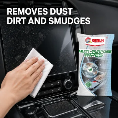 Getsun Multi Purpose Wipes Automotive Interior Cleaner Dashboard Screen Glass Fabric Electronics Detailing Care