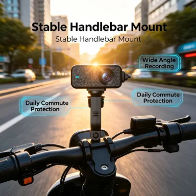 Bicycle Recorder Factory Electric Bike Motorcycle Form Recorder Waterproof WIFI Motorcycle Driving Dash Cam HD 1080P Dash Cam