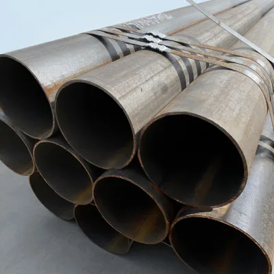 Carbon Steel Welded Pipe Q195 Q235 Q345 ASTM A53 A500 ERW Seamless Steel Pipe 100-3620mm for Construction and Industrial Use